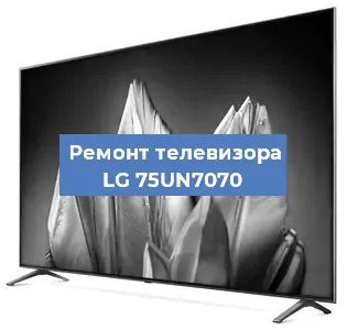Замена светодиодной подсветки на телевизоре LG 75UN7070 в Москве
